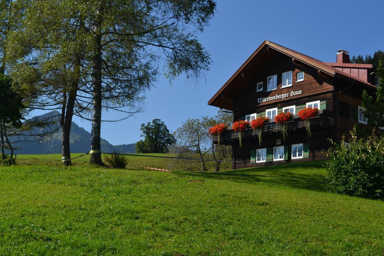 Wuerttemberger Haus - Hütte Villa Hirschegg  Exterior foto