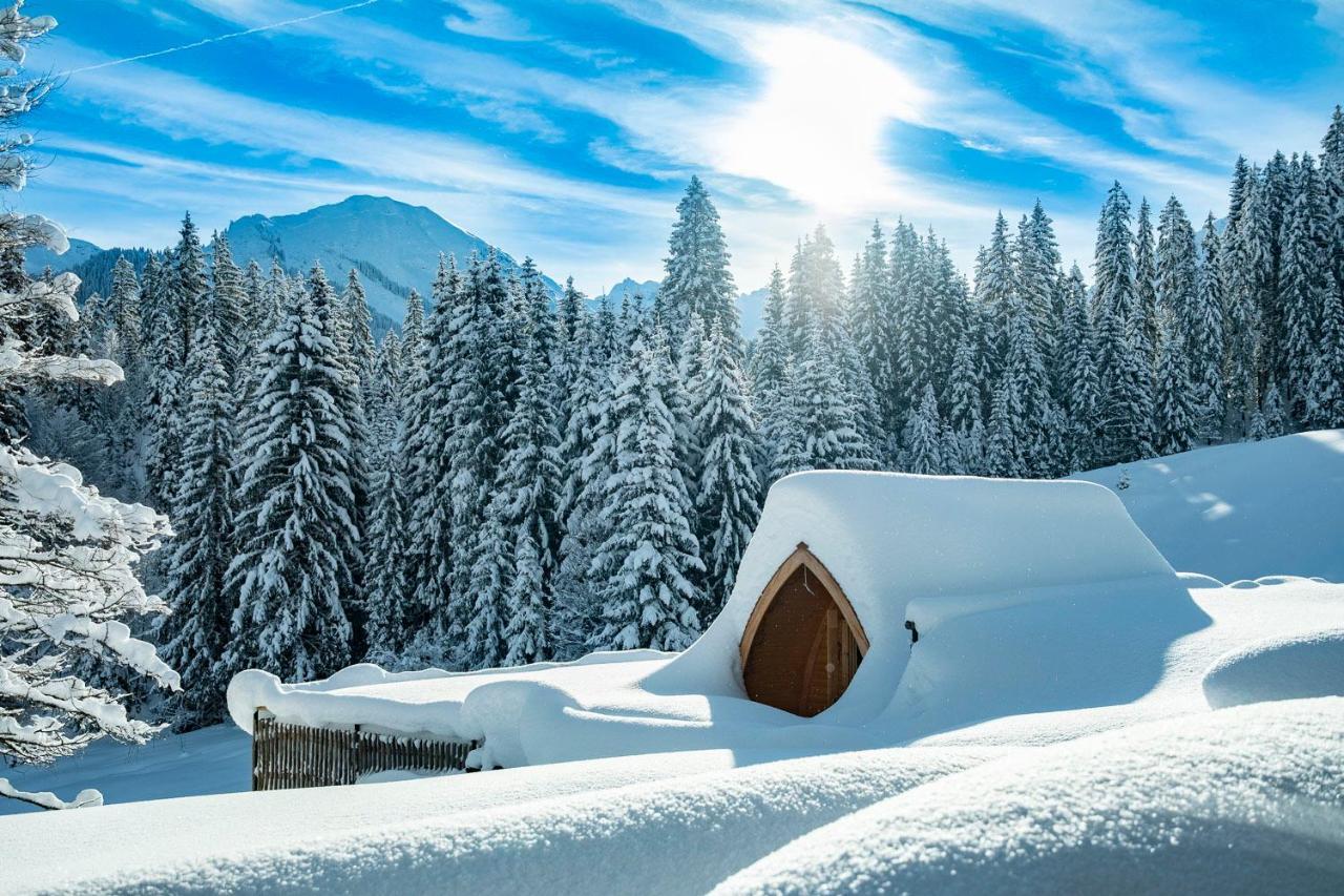 Wuerttemberger Haus - Hütte Villa Hirschegg  Exterior foto